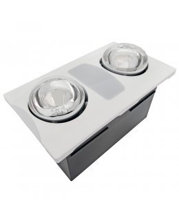 Aero Pure  A515A W Exhaust Fan with heater and Light
